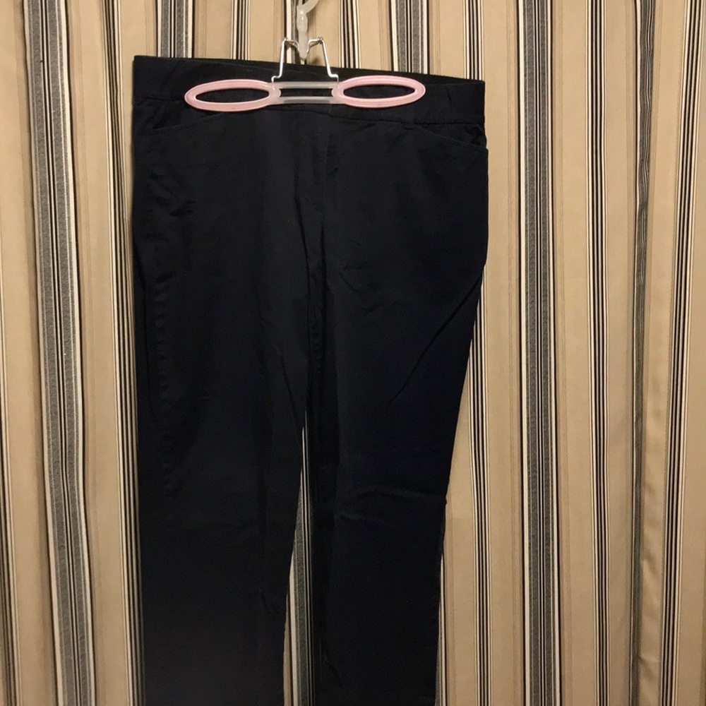 Navy slacks